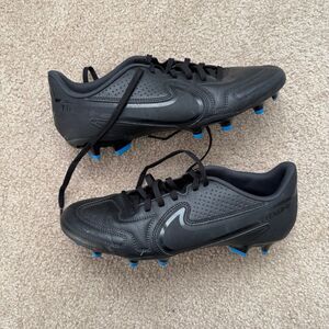 Nike Tiempo Legend 9 Club FG/MG Soccer Cleats DA1176-001 Size 9.5 Black NEW